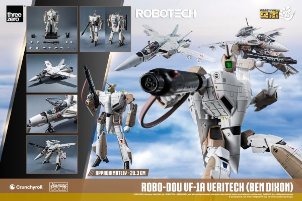 ROBOTECH<Br>ROBO-DOU ROBOTECH VF‐1A Veritech (Ben Dixon) - Image 18